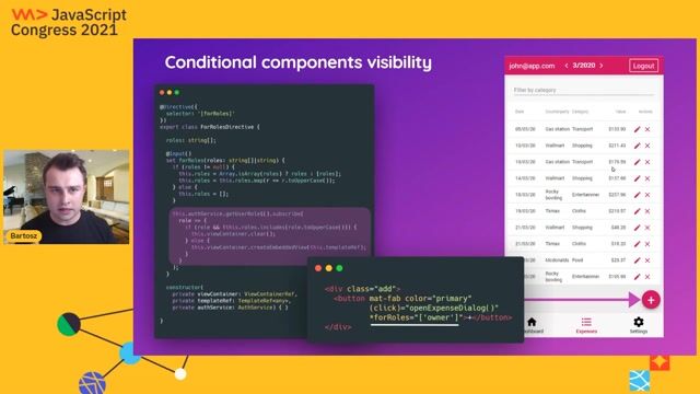 Conditionally rendering UI with a custom Angular directive