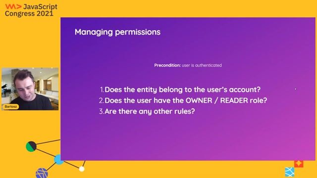 Implementing permission logic based on business rules