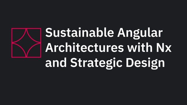 Building long-term Angular architectures with domain-driven design thumbnail