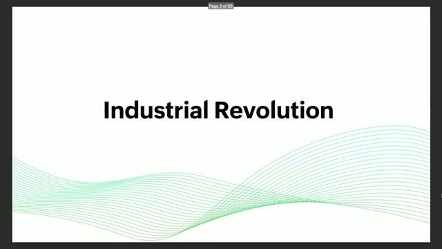The rapid evolution of industrial and application architectures