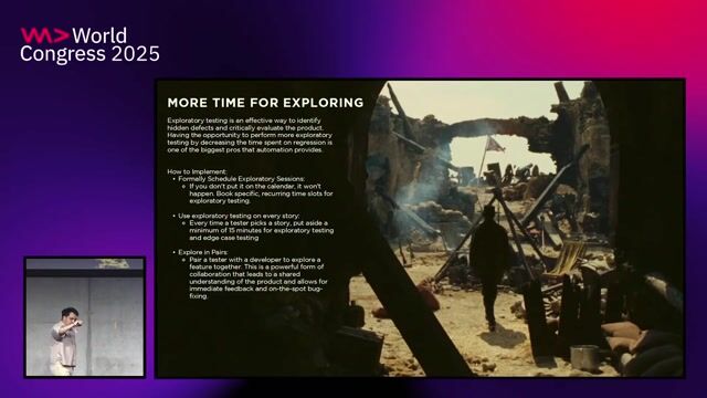 Creating more time for valuable exploratory testing