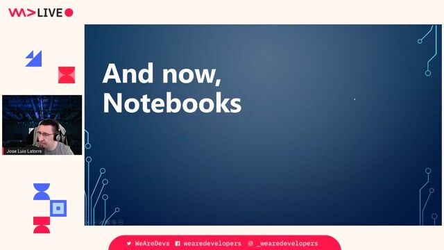 Developing models with a code-first approach using notebooks