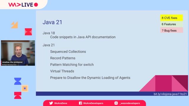Significant performance and language features launching in Java 21 thumbnail
