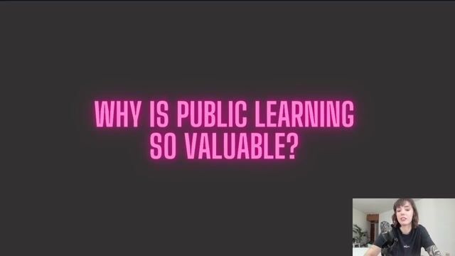 How I use public learning to kickstart my career - From marketing to full-stack in a 100 days thumbnail
