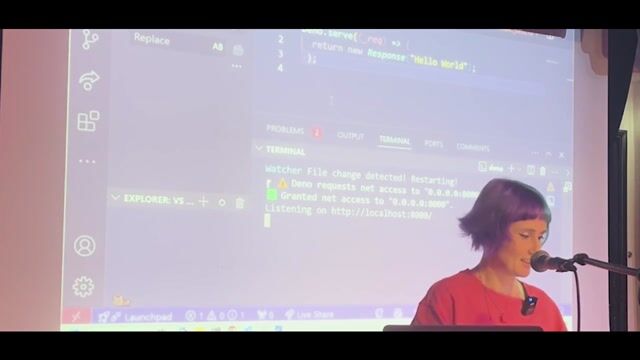 Using Web APIs and Node.js modules in Deno