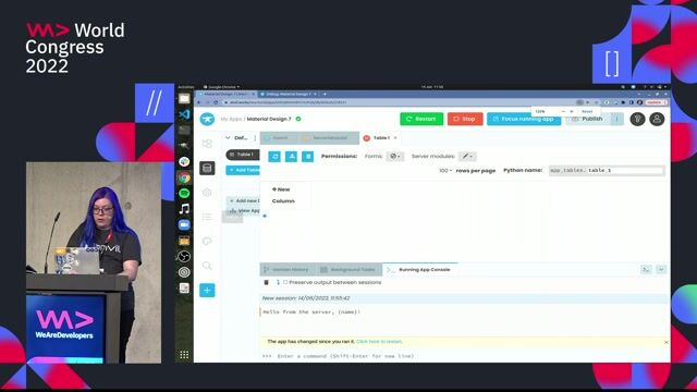 Live demo building a full-stack app with Anvil