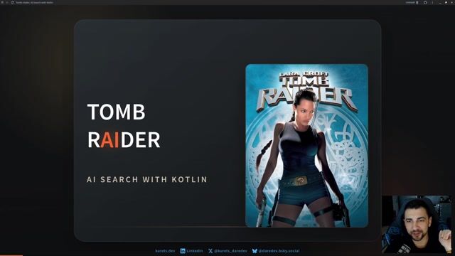 Tomb rAIder: AI Search with Kotlin