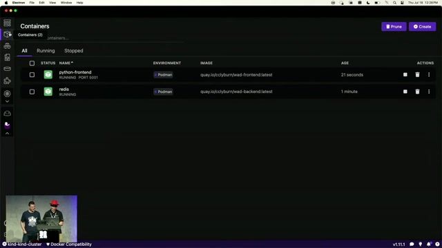Grouping containers into pods for Kubernetes development