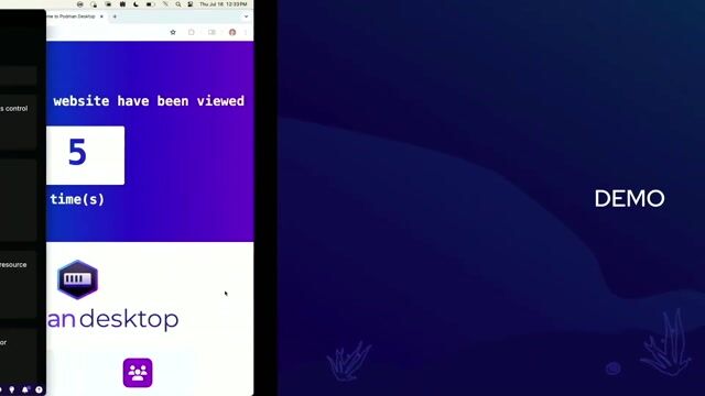 Demo of a RAG application with Podman AI Lab