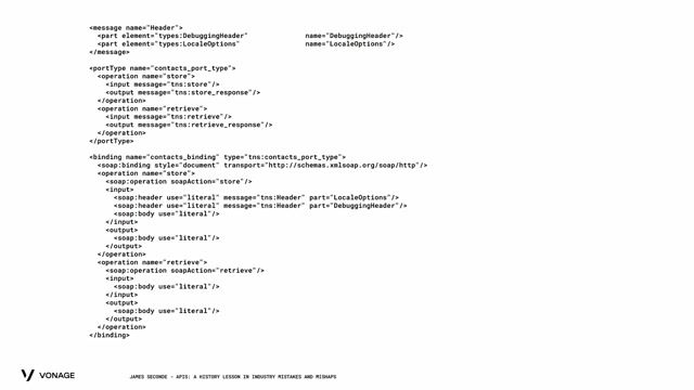 Simplifying APIs with REST and standard HTTP verbs