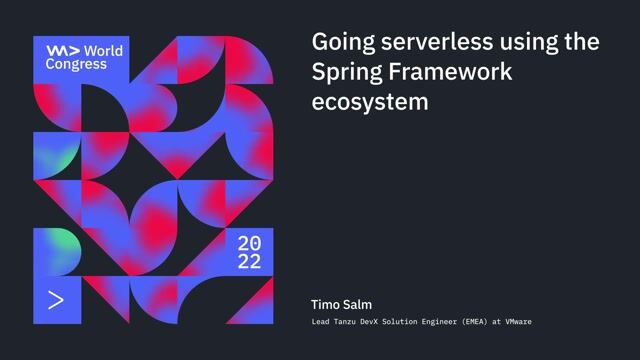 Introduction to going serverless with Spring Framework thumbnail