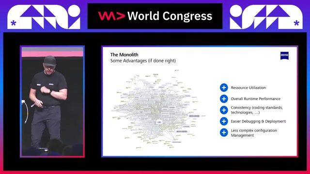 Contrasting modulith and microservice architectures