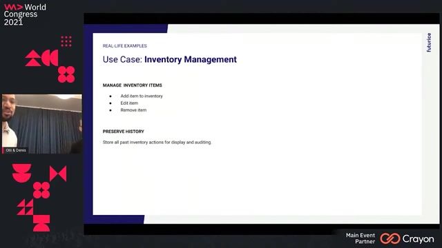 Implementing inventory management using a CQRS pattern