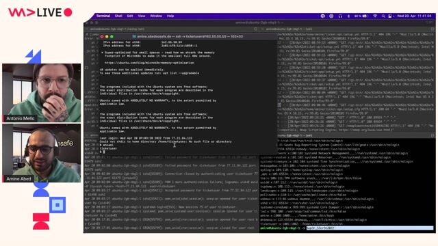 Demonstrating a SIEM for automated threat detection