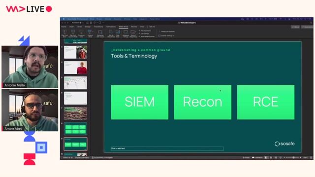 Performing reconnaissance with an nmap port scan