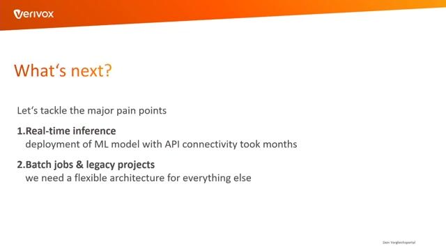 Building a real-time inference architecture on AWS