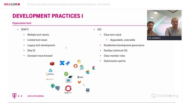 Establishing organizational development standards for success