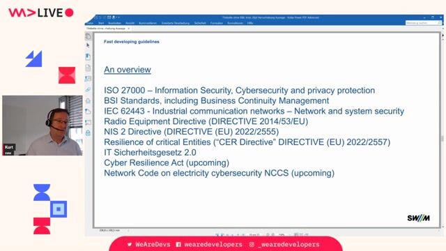 Navigating a fast-developing landscape of security regulations