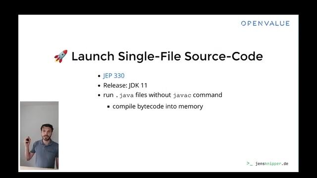 Executing single-file Java source code without explicit compilation thumbnail