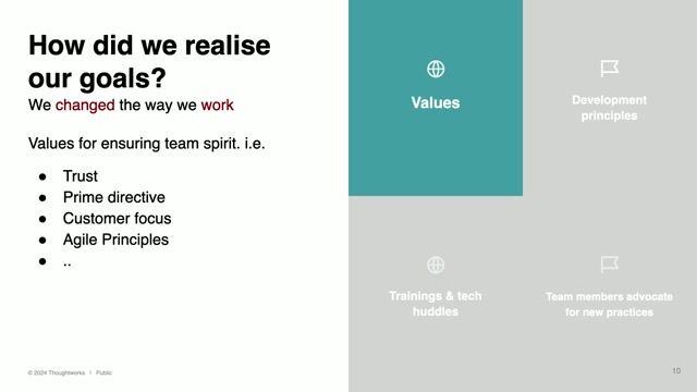 Building a foundation of trust and shared principles