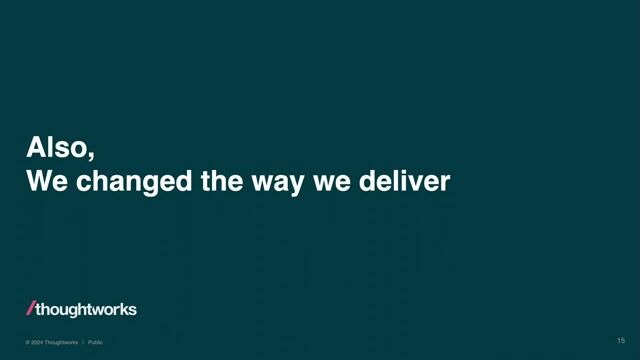 Adopting trunk-based development and continuous delivery