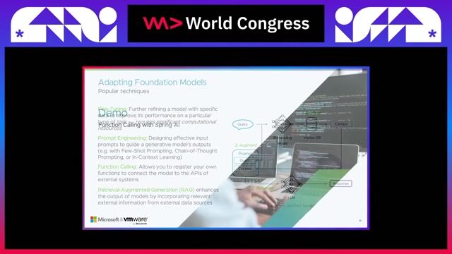 Implementing retrieval augmented generation with a vector store
