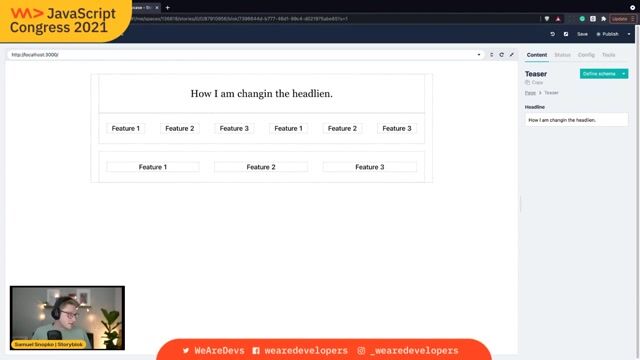 Modeling a new article content type in Storyblok