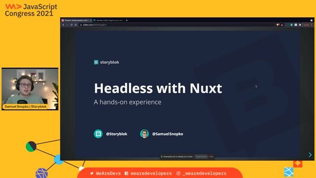 Fast & Furious - Going headless with Nuxt.js! thumbnail