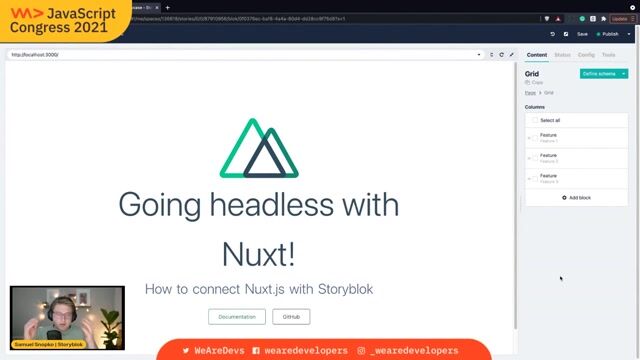 Mapping content blocks to dynamic Vue components