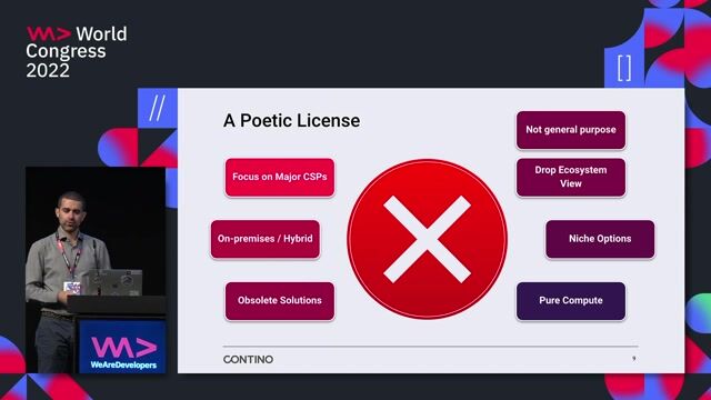 Categorizing container services across major cloud providers