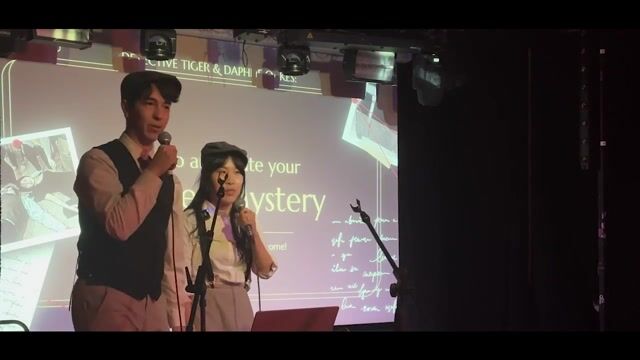 Using home automation to enhance a murder mystery party