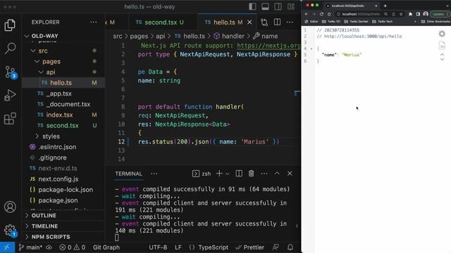 Setting up a Next.js application with the app router thumbnail