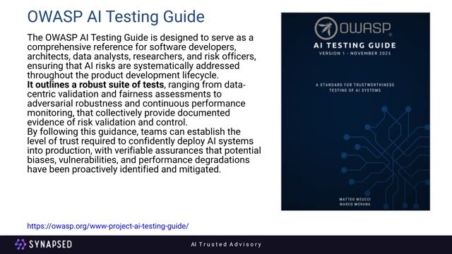 Using the OWASP AI Testing Guide for layered validation