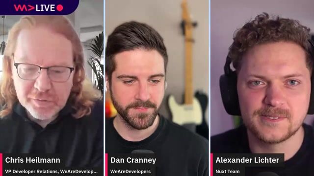 WeAreDevelopers LIVE - Whats Nuxt and Next for app development, 20 years AJAX and more