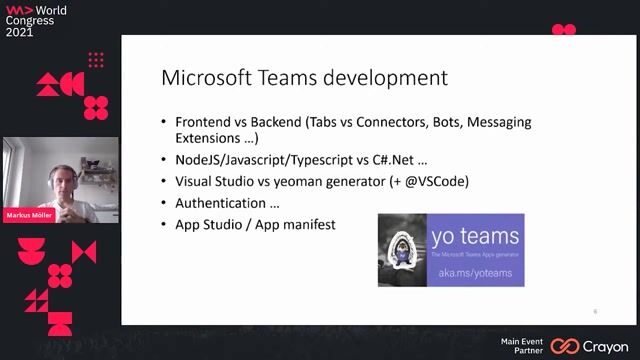 Develop enterprise-ready applications for Microsoft Teams with Azure resources on modern web technologies