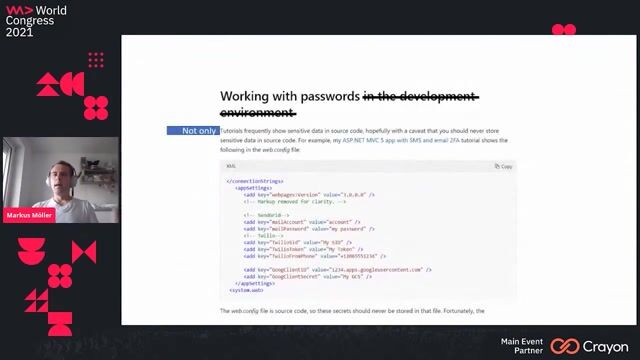 Using Azure for secure configuration and secrets management