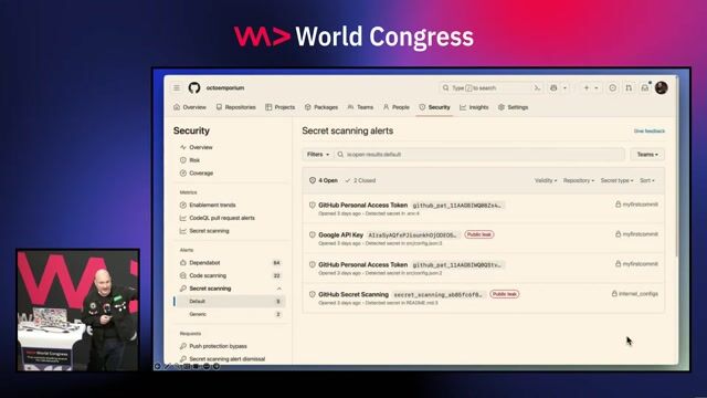 Prevent leaked secrets with push protection and scanning