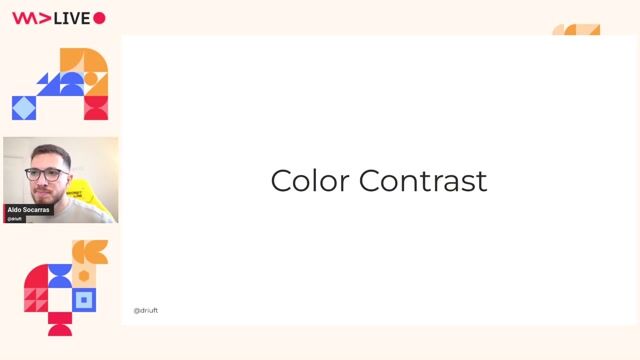 Implementing proper color contrast and touch target sizes