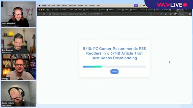 Evaluating headlines on search, web performance, and security