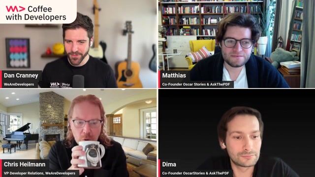 Creating AI Books for Children and Navigating EU Regulations - Coffee with Developers - Matthias and Dima from Oscar Stories thumbnail