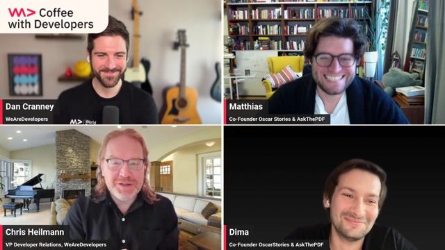 Creating AI Books for Children and Navigating EU Regulations - Coffee with Developers - Matthias and Dima from Oscar Stories
