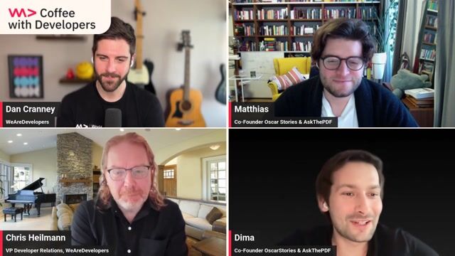 Creating AI Books for Children and Navigating EU Regulations - Coffee with Developers - Matthias and Dima from Oscar Stories