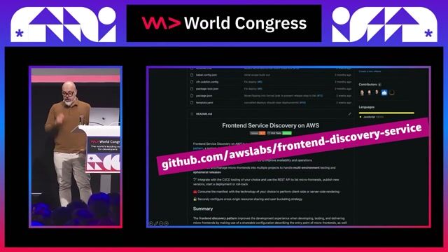 The architecture of the MFS discovery service