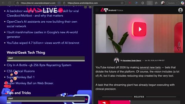 A tour of creative code demos and useful developer tools