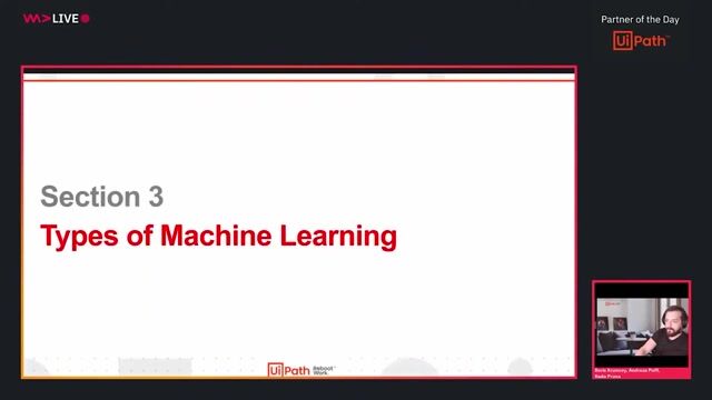 Exploring types of machine learning and their applications