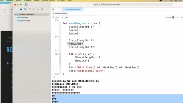 Applying DSLs and leveraging the host environment
