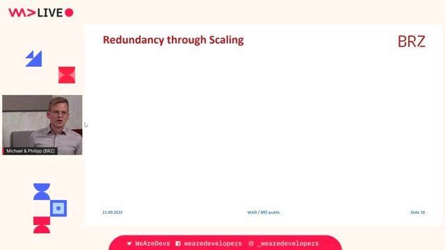 Achieving fault tolerance through scaling and redundancy