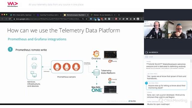 Integrating Prometheus using the remote write API