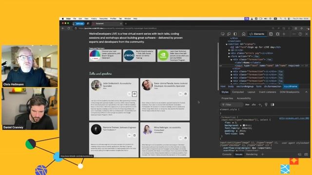 Using automated tools for accessibility testing