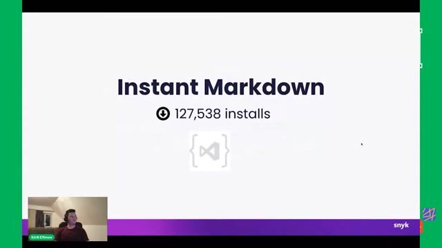 Exploiting path traversal in the Instant Markdown extension